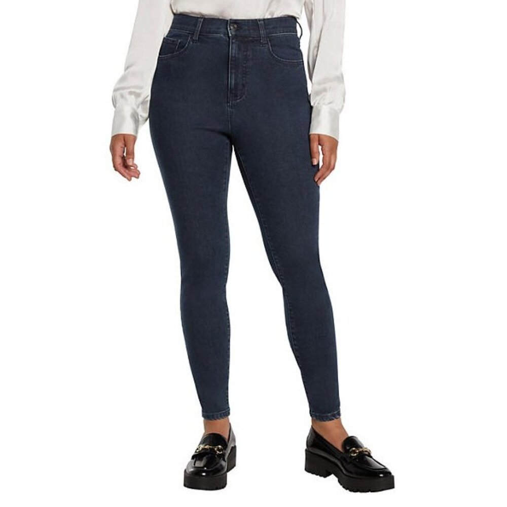 New with Tags! Express Ladies Dark Wash, Stretch Denim Skinny Jeans.